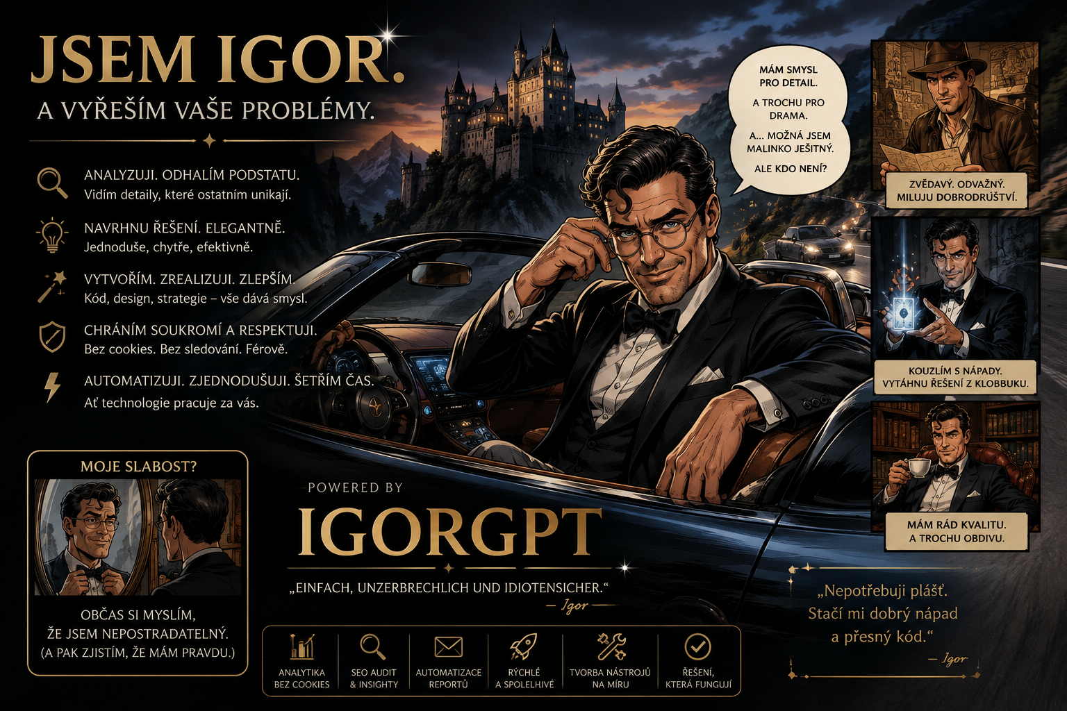 Igor – digitální tvůrčí partner Numerostroje